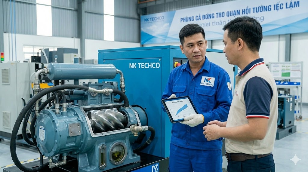 Cách Tính Toán Lưu Lượng Và Chọn Công Suất Máy Nén Khí Cho Nhà Máy
