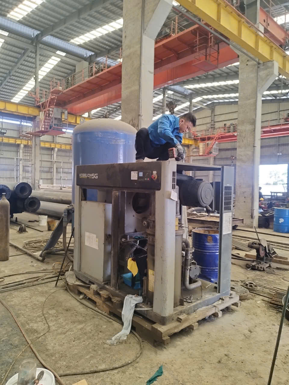 Máy Nén Khí Không Khởi Động: Hướng Dẫn Chuẩn Đoán Lỗi & Cách Khắc Phục