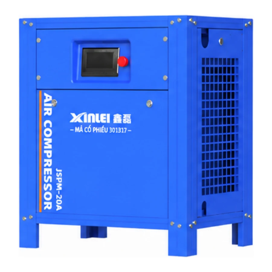 Máy nén khí trục vít Xinlei JS – JSPM (7.5–75kW)